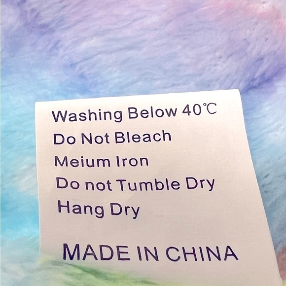 GIRLS Hooded Unicorn Robe (fits 6-7 year old) - Picture 9 of 10